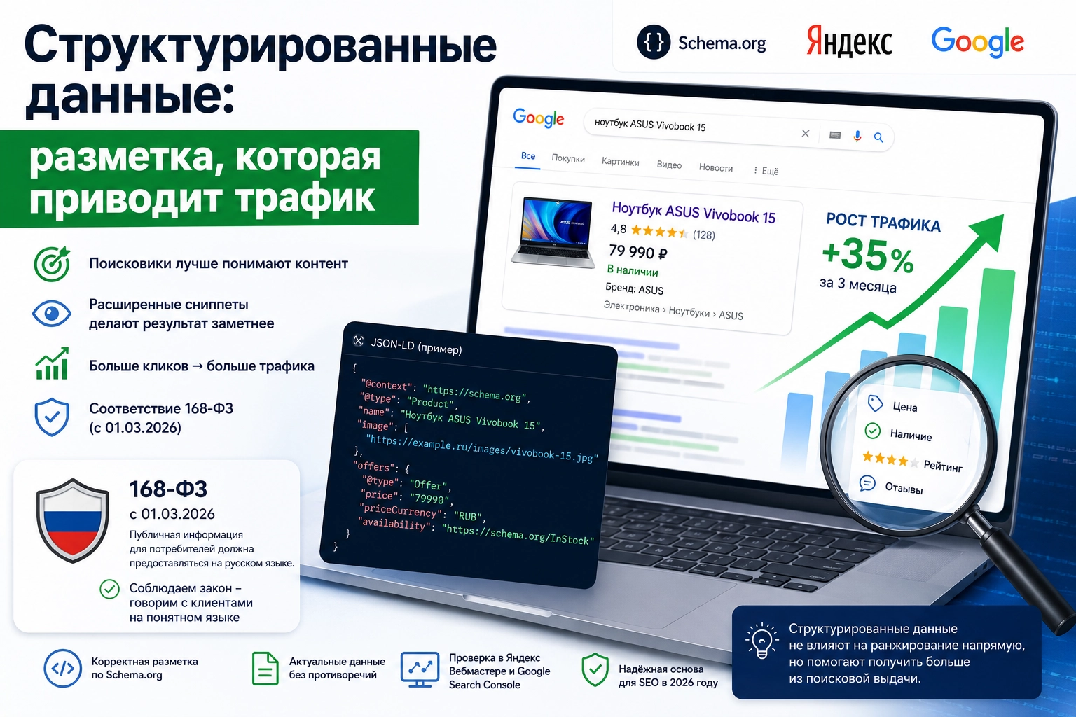 Структурированные данные: разметка, которая приводит трафик